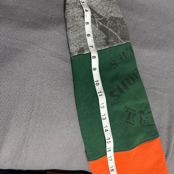 Ralph Lauren Polo Patchwork fleece hoodie- Dark cobalt - Picture 5 of 12